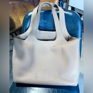 Cuyana System Tote 16" with Pouch Insert & Strap EUC - 3 pieces